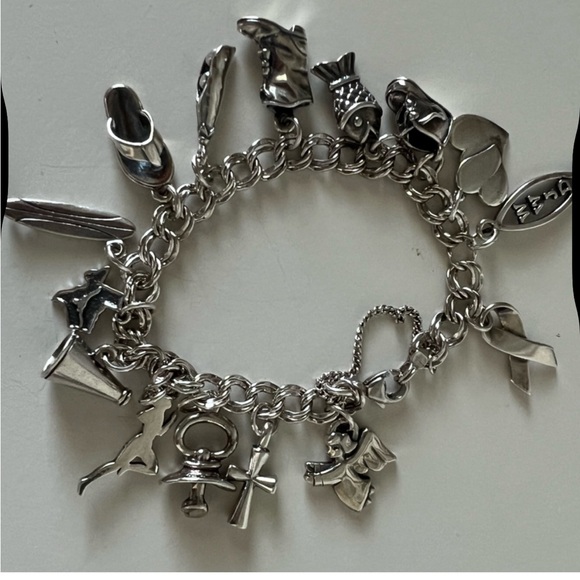 James Avery Silver Charm-Cross - Picture 2 of 6